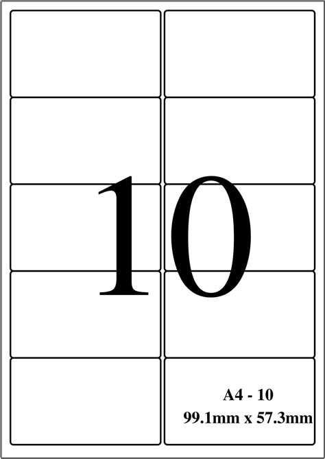 True-Ally A4 Size White Self Adhesive Label/Sticker for Printer (Inkjet ...