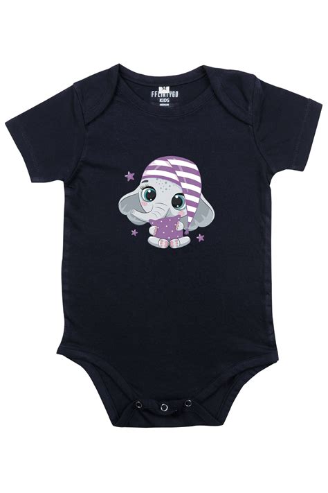 Elephant Baby Romper | Onesies – FFlirtyGo