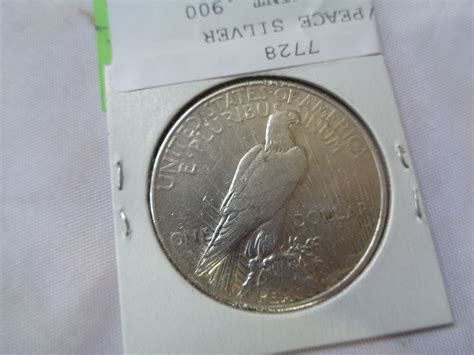 1922 US LIBERTY/PEACE SILVER DOLLAR PHILADELPHIA MINT .900 SILVER - Big ...