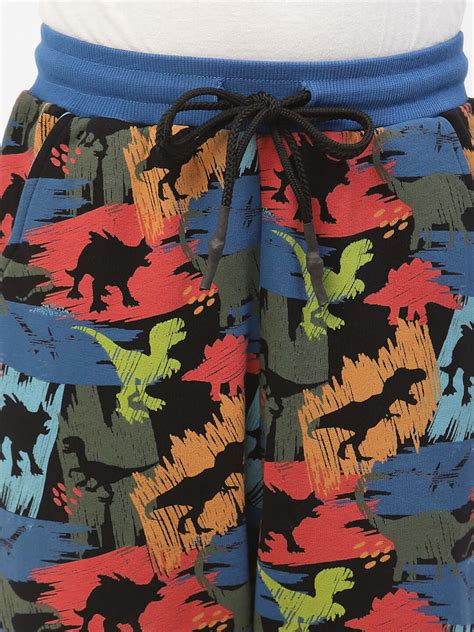 Buy Spunkies Organic Dinosaur Boy Jogger Blue Online