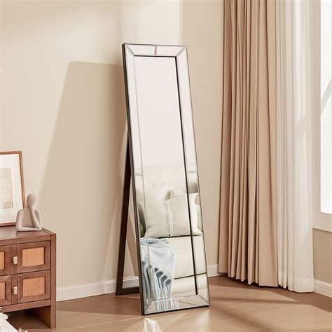 Beveled Floor Mirror
