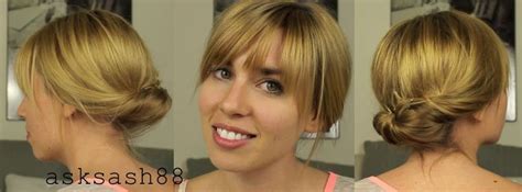 Easy Chignon Tutorial 的图像结果