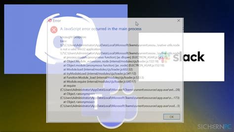JavaScript Error Occurred in Main Process Fix 的图像结果