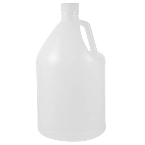 Gymnture Empty Gallon Jug 4L Bottle HDPE Container White - Walmart.com