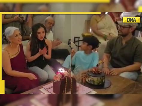 Aamir Khan celebrates sister Nikhat Hegde's birthday with kids Ira ...