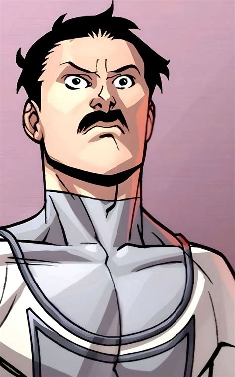 Mark with mustache | Comic art, Invincible comic, Comic art sketch