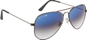 Buy AISLIN Aviator Sunglasses Blue, Clear For Men & Women Online @ Best ...