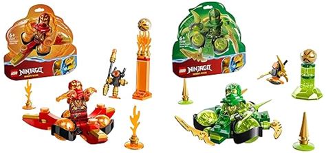 LEGO NINJAGO Lloyd's Dragon Power Spinjitzu Spin 71779 Building Toy Set ...