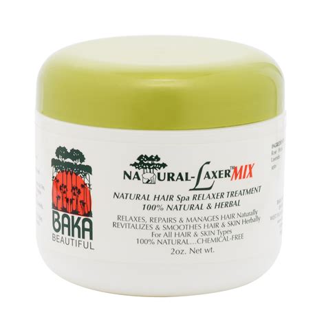 Natural Hair Relaxer, Baka Beautiful Natural-Laxer Mix