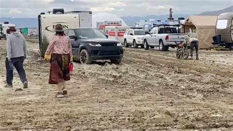 Tens Of Thousands Still Stranded By Burning Man Flooding In Nevada ...