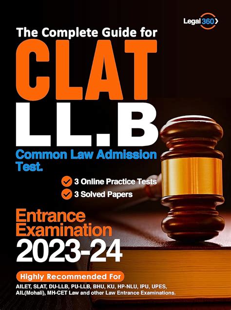 Guide for CLAT - LLB Entrance : Legal360: Amazon.in: Books