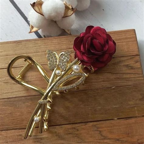 Be My Rose! Premium Hair Claw Clutcher – Jewelsmars