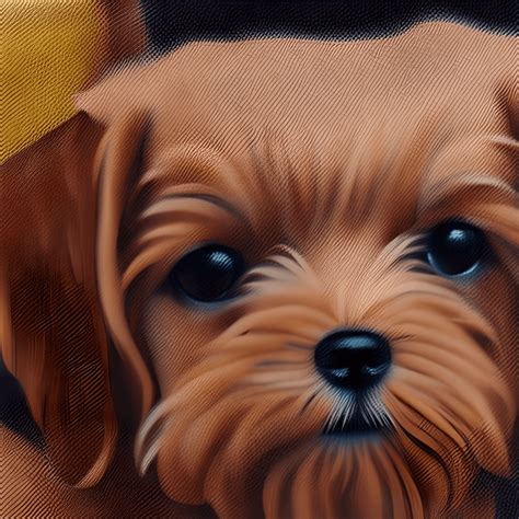 Cute Brown Maltese