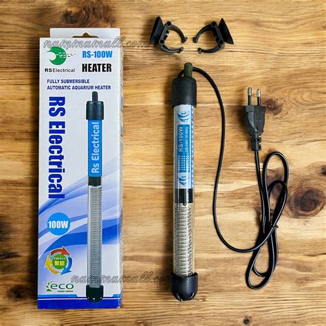 100W RS Electrical Aquarium Heater - Fully Submersible Automatic Aquar ...