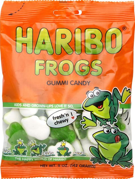 Haribo Frogs Gummi Candy, 5 oz (Pack of 3) - Walmart.com