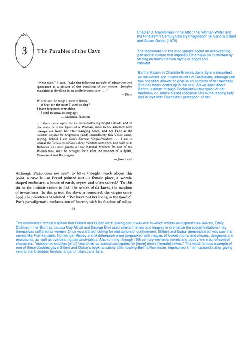 Parable of the Cave - Reading matetial - M A English Language and ...