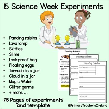 Science Week Template 的图像结果