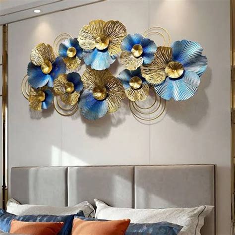 Metal Floral Wall Decor – Myindianthings