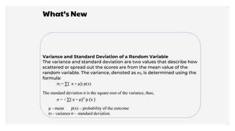 Image result for Discrete Random Variable Variance StatCrunch