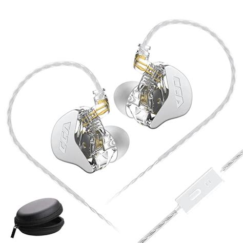 Concept Kart CCA CRA IEM Earphone, 3.8μ Composite Polymer Diaphragm ...