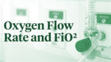 Image result for Understanding FiO2