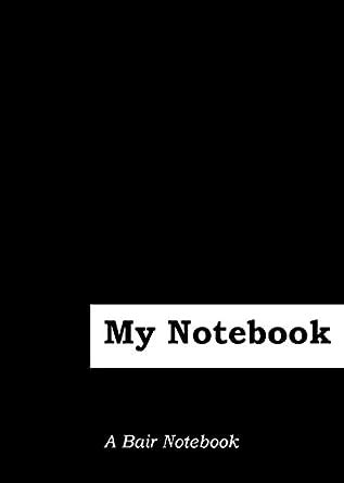 My Notebook: The Original Notebook For Kindle Paperwhite (Bair ...