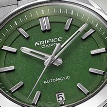 Casio Edifice EFK-100D-3ADR Automatic Analog Green Dial Men (ED671 ...