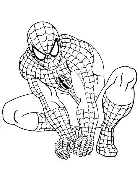 Soulmuseumblog: Spiderman Coloring Pages Print