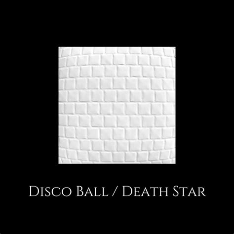 Disco Ball / Death Star Embossing Sheets — The CookieMonger Edible ...