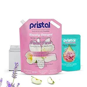Pristal Liquid Detergent 2L Refill + Free 100ml Fabric Conditioner ...