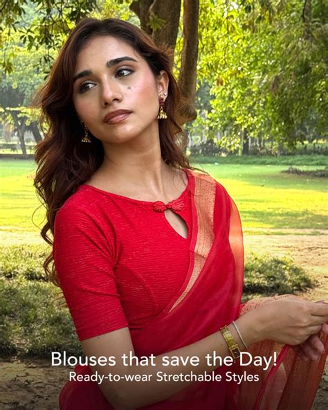 Readymade Blouses, Blouse design, Stretchable blouse – Advi Blouses