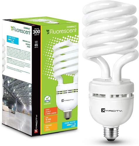 Feit Electric Compact Fluorescent Light Bulbs with Mogul Base,Daylight ...