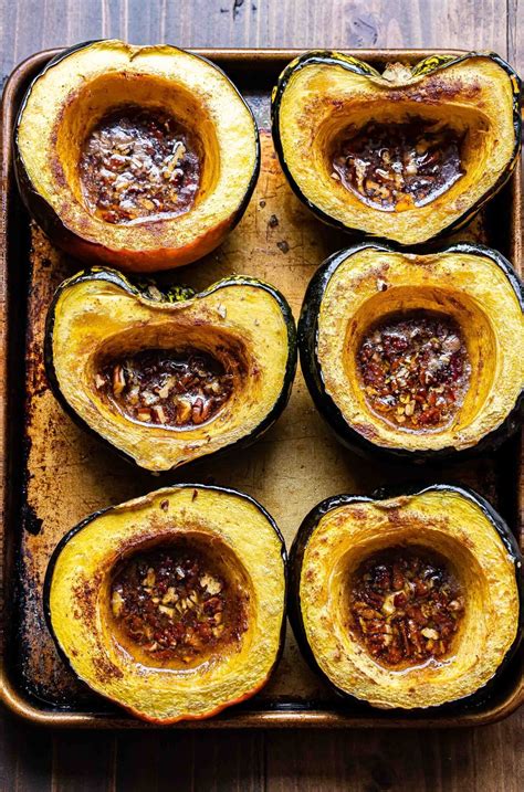 Maple Roasted Acorn Squash - Recipe Runner