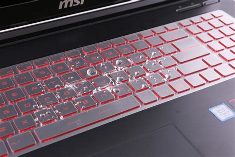 LEZE TPU Keyboard Cover for MSI Gaming Laptop GE77, GE76, India | Ubuy
