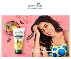"Biotique Oil Control Foaming Face Cleanser - Pineapple | 120 ml Carton ...