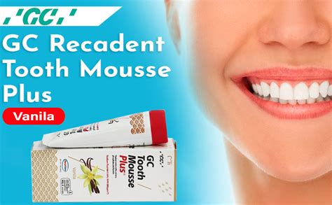 GC Recaldent Gc Multi Action Tooth Mousse Plus Vanila 40G/35Ml : Amazon ...