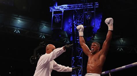 Joshua vs Klitschko: Anthony Joshua stops Wladimir Klitschko after an ...