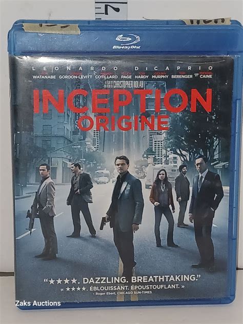 Image result for Inception Blu-ray