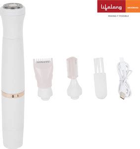 Lifelong LLPCW26 Soft Touch Rechargeable Facial, Eyebrow, Upperlips ...
