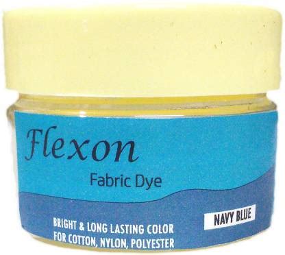 flexon Dye Powdered Fabric Dye (Navy Blue) - Dye Powdered Fabric Dye ...