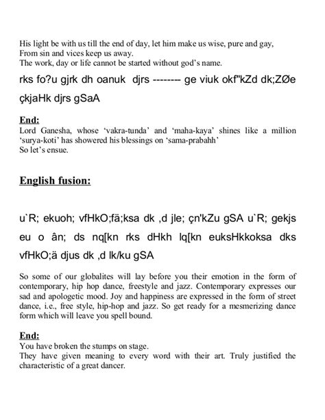 Image result for Talent Show Anchoring Script