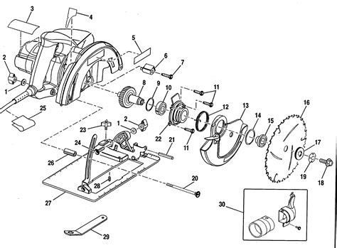 Page - 19 Official Craftsman 315271080 circular saw parts | Sears ...