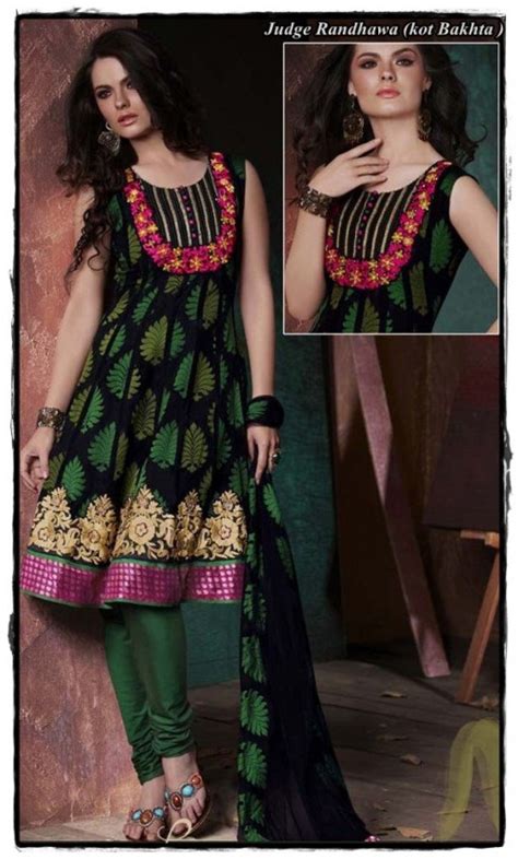 Suit With Mirror Work - DesiComments.com