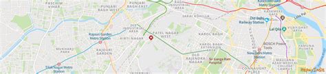 Block H West Patel Nagar, New Delhi: Map, Property Rates, Projects ...