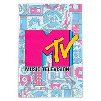 MTV Techno Neon Logo Garden Yard Flag (Pole Not Included) : Amazon.in ...