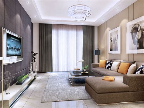 新中式客厅|空间|家装设计|春作 - 临摹作品 - 站酷 (ZCOOL)