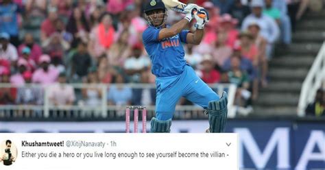 Captain Cool MS Dhoni Gets Angry At Manish Pandey And The Internet Can ...