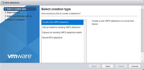Image result for Create VMware Datastore Step by Step