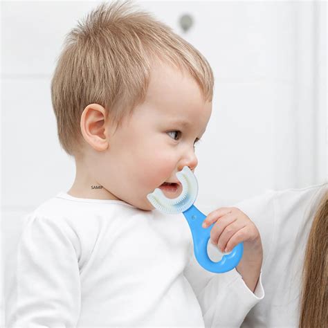 Samip U-Shaped Sensory Baby Teether Toothbrush, Teether Keys, Toddler ...