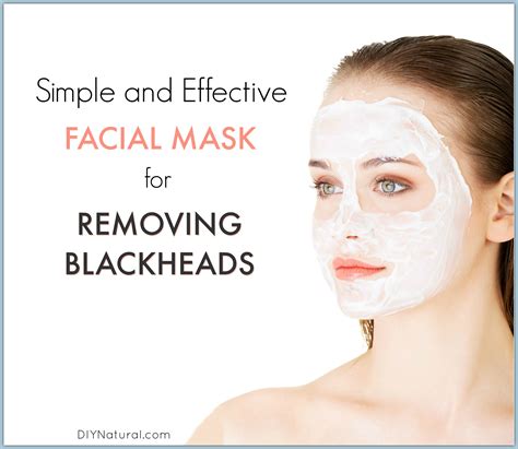Blackhead Removal Mask Diy